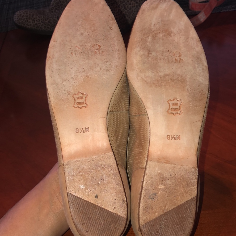 Prwnd Enzo angiolini flats genune leather and suede size 8.5 - Picture 5 of 8